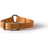 Filson Leather Dog Collar | Brass Brown 19 11090101