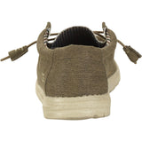 Hey Dude Wally Canvas Shoes | Nut