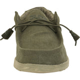 Hey Dude Wally L Canvas Shoes | Army
