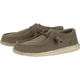 Hey Dude Wally L Canvas Shoes | Olive