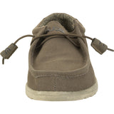 Hey Dude Wally L Canvas Shoes | Olive
