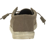 Hey Dude Wally L Canvas Shoes | Olive