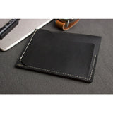 Kiko Leather Slide Card Case | Black 113blk