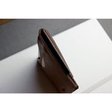 Kiko Leather Slide Card Case | Brown 113brwn