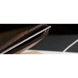 Kiko Leather Slide Card Case | Brown 113brwn