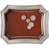 Match Pocket Change Tray w/ Leather Insert
