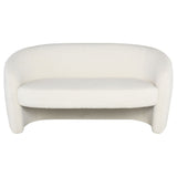 Nuevo Clementine Sofa Double Seat | Buttermilk Boucle/Black