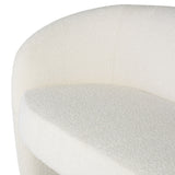 Nuevo Clementine Sofa Double Seat | Buttermilk Boucle/Black