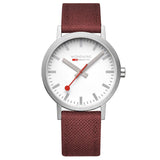 Mondaine Classic 40mm Watch | St. Steel Brushed