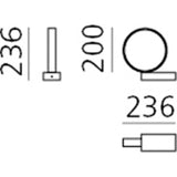Artemide Eclittica 20 Table Light