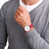 Mondaine Classic 40mm Watch | St. Steel Brushed