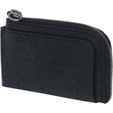 Cote & Ciel Zippered Wallet | Recycled Leather/Black