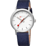 Mondaine Classic 40mm Watch | St. Steel Brushed