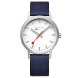 Mondaine Classic 40mm Watch | St. Steel Brushed