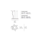 Artemide LED Net Suspension Circular Dim Light 30W UNV