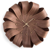 Nomon Brisa Walnut Clock | Body in walnut wood