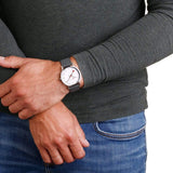 Mondaine Classic 40mm Watch | St. Steel Brushed