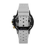 Columbia Peak Patrol Black Chronograph Day Date Men's Lifestyle Analog Watch | Gray Silicone