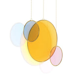 Umbra Dima Sunchimes Set Of 3 - Navy/Amber/Purple