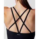 Michi Reflex Ribbed Crop Top