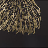 Resource Decor Wings Print | Gold & Black
