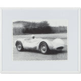 Resource Decor Maserati Birdcage 1959 Print | Distressed Wood