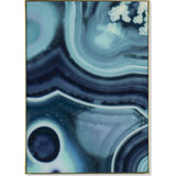 Resource Decor Agate Slice Print B | Anitque Brass