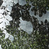 Resource Decor Silver Leaf Floral Medium Print | Antique Brass