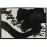 Resource Decor Ink Strokes On Glass Print | Glass