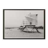 Resource Decor Lifeguard Station Print | Solid Wood