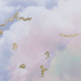 Resource Decor Gold Leaf Clouds Print | Solid Wood