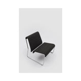Danese Milano Farallon Lounge Chair | Chrome Structure