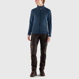 Fjallraven Ovik Fleece Zip Sweater Womens