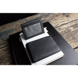 Kiko Leather Traditional Bi-Fold Wallet | Black 127blk