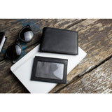 Kiko Leather Traditional Bi-Fold Wallet | Black 127blk