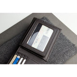 Kiko Leather Traditional Bi-Fold Wallet | Brown 127brwn