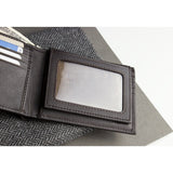 Kiko Leather Traditional Bi-Fold Wallet | Brown 127brwn