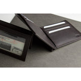 Kiko Leather Traditional Bi-Fold Wallet | Brown 127brwn