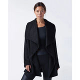 Michi Stoke Ribbed Jacket | Black