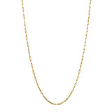 Awe Inspired Delicate Paperclip Necklace