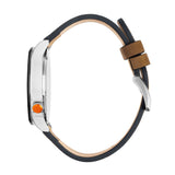 Columbia Collegiate Canyon Ridge Clemson Tigers Men's Analog Watch | Saddle Color Leather Strap