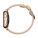 Nomad Modern Apple Slim Watch Strap 40mm / 38mm | Natural/Gold Hardware
