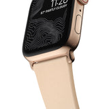 Nomad Modern Apple Slim Watch Strap 40mm / 38mm | Natural/Gold Hardware