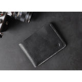 Kiko Leather Dual Textured Wallet | Black 134