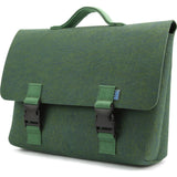 M.R.K.T. Kel Briefcase | Midnight Green/Navy Blue 134041D