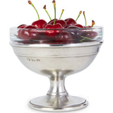 Match Dessert Dish w/ Glass