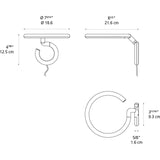 Artemide Vine LED Spot Light | 8W 3000K 90CRI Black MP-MV