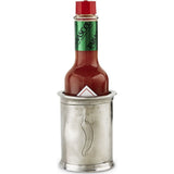 Match Hot Sauce Holder | Pewter