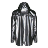 Rains Waterproof Holographic Jacket | Holographic Steel