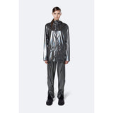 Rains Waterproof Holographic Jacket | Holographic Steel